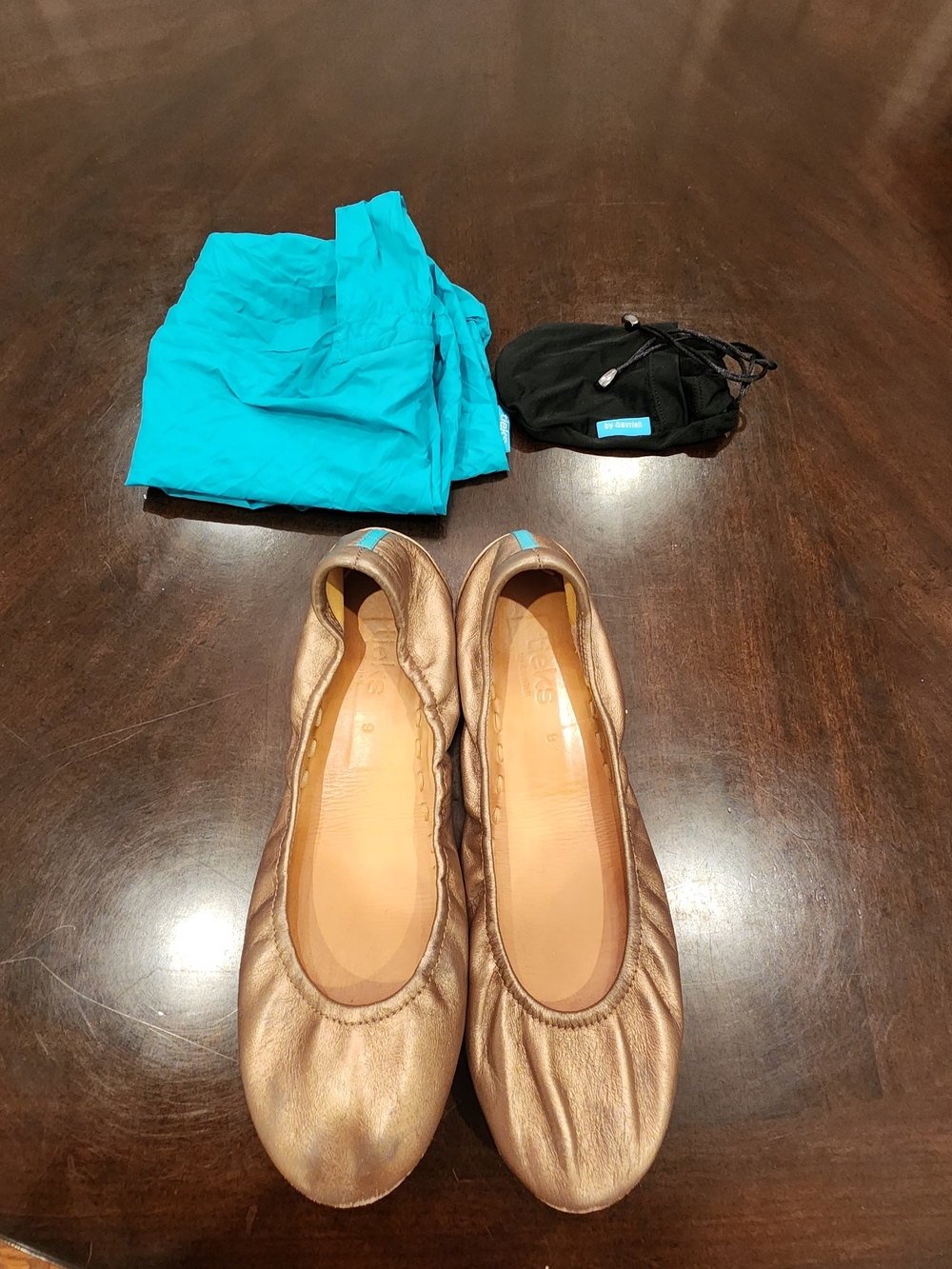 Tieks Women's Metallic Ballet Flats - Gold